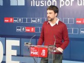 El PSOE pide al Gobierno regional que tome medidas serias para resolver los problemas de los ciudadanos, 