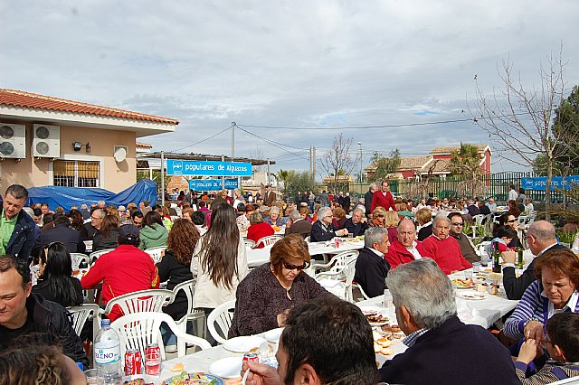 Más de medio millar de afiliados y simpatizantes en la comida de convivencia del Partido Popular de Alguazas - 1, Foto 1