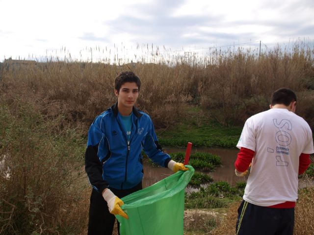 Voluntarios de JOVAL participan en la segunda jornada de rehabilitación del Río Mula por Alguazas - 2, Foto 2