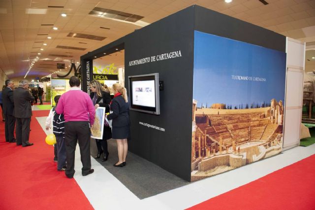Las nuevas tecnologías protagonizaron el stand de Cartagena en Turismur - 1, Foto 1