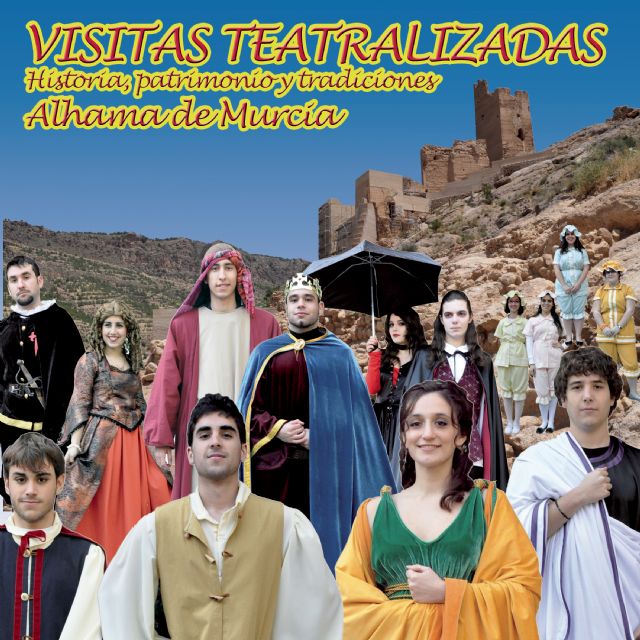 Los actores del grupo de teatro Sinfín que teatralizan las visitas turísticas por el municipio, venderán libretos para sufragar sus gastos - 1, Foto 1