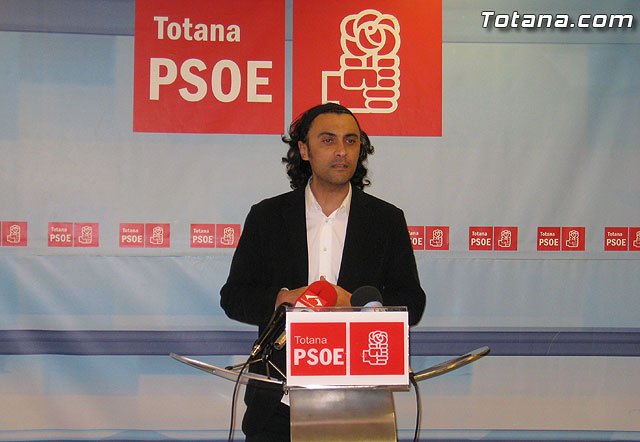 Rueda de prensa PSOE Totana sobre presupuestos, Foto 1