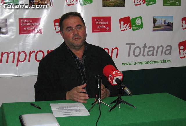 Rueda de prensa IU Totana sobre Pacto Social - 1, Foto 1