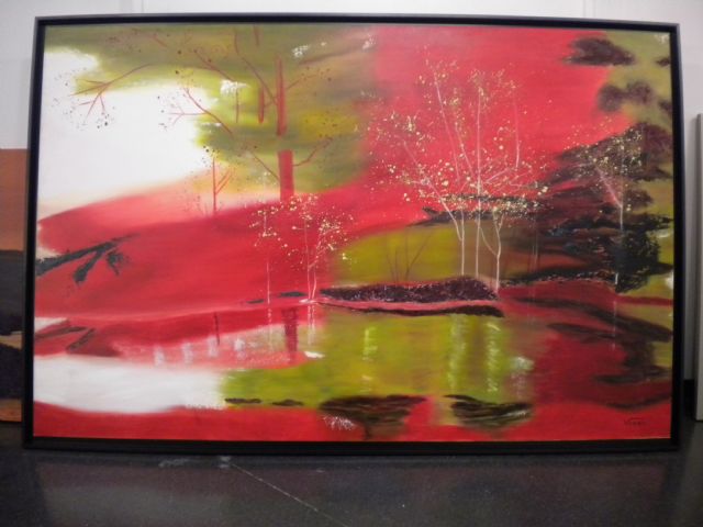 La pintora totanera María Dolores Victoria expone su obra en la muestra Color es vida, Foto 1