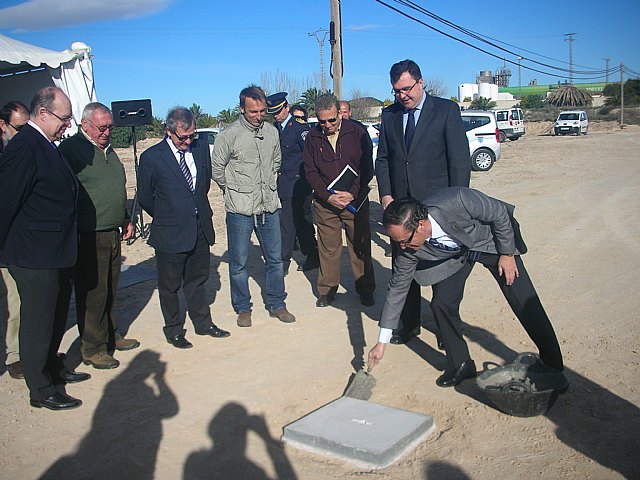 Sánchez y Ballesta ponen la primera piedra de las obras de mejora de la travesía de Santomera - 2, Foto 2