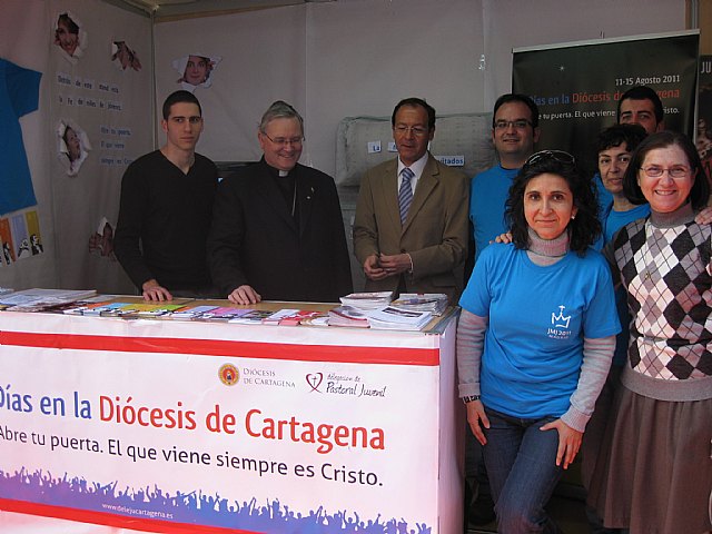 La Pastoral Juvenil de Cartagena promociona los Días en las Diócesis de la JMJ en la Muestra de Voluntariado de Murcia - 2, Foto 2