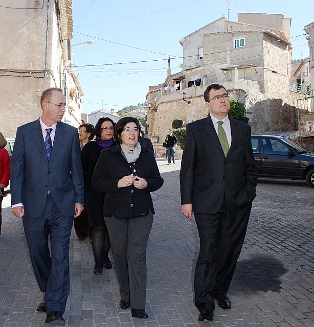 José Ballesta anuncia la rehabilitación de 100 viviendas en el Barrio Mudéjar de Pliego - 1, Foto 1