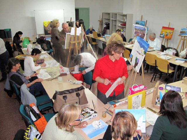 El Curso de Pintura de mayores llega a su fin - 2, Foto 2