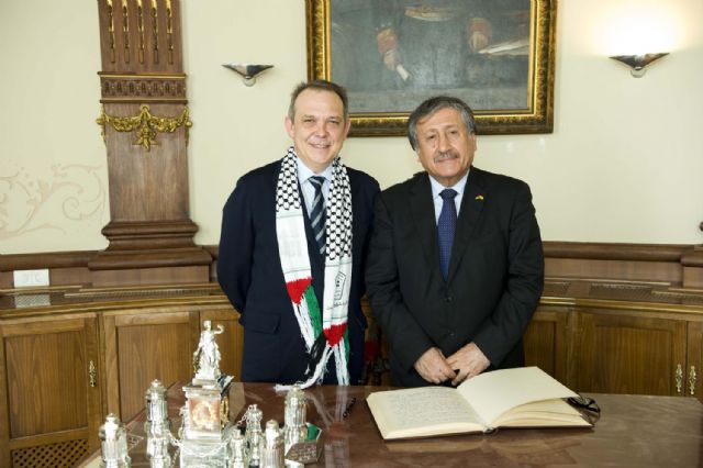 El vicealcalde recibe al embajador de Palestina en España - 1, Foto 1