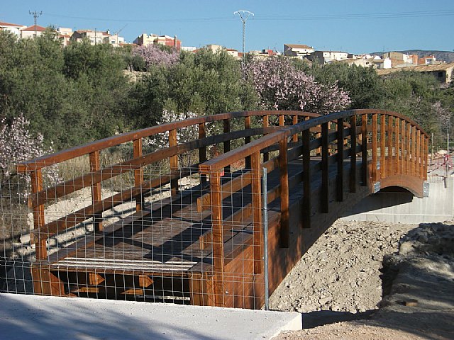 Puente peatonal sobre el río benamor - 1, Foto 1
