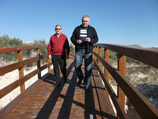 Puente peatonal sobre el río benamor - 2, Foto 2