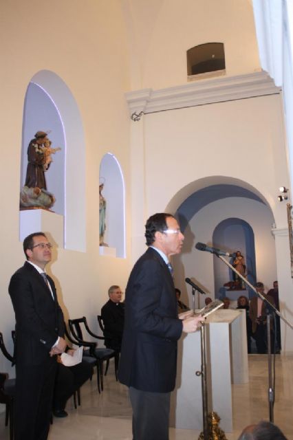 Miguel Ángel Cámara inaugura la rehabilitación integral de la Ermita de los Ríos, símbolo de la pedanía de Lobosillo - 2, Foto 2