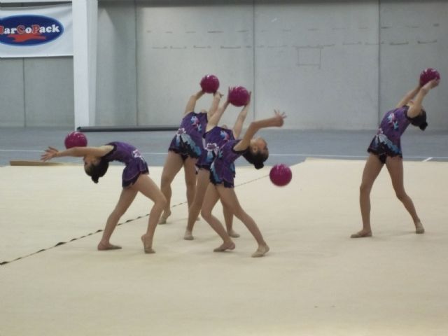 La mejor gimnasia rítmica toma el Polideportivo Municipal de Lorquí - 2, Foto 2