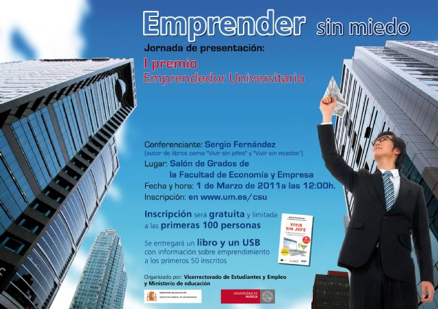 La Universidad de Murcia organiza una jornada para despertar el espíritu emprendedor entre los alumnos - 1, Foto 1