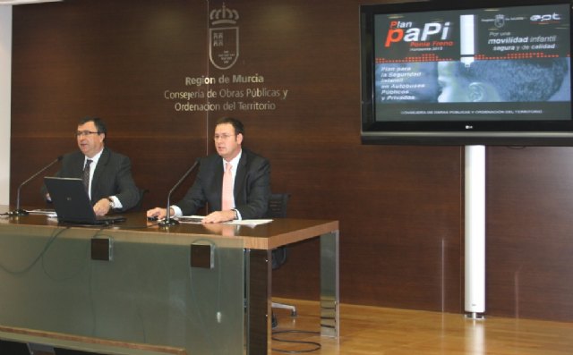 El 70 por ciento de la flota regional de transporte escolar contará este año con cinturones de seguridad gracias al Plan ´Papi´ - 1, Foto 1