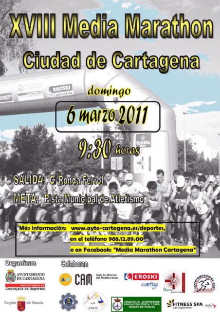 XVIII Media Marathon Ciudad de Cartagena, Trofeo San Juan de Dios - 1, Foto 1