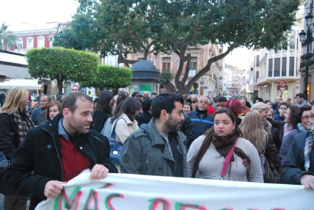Manifiesto en �guilas el d�a 2 de marzo de 2011 - 10