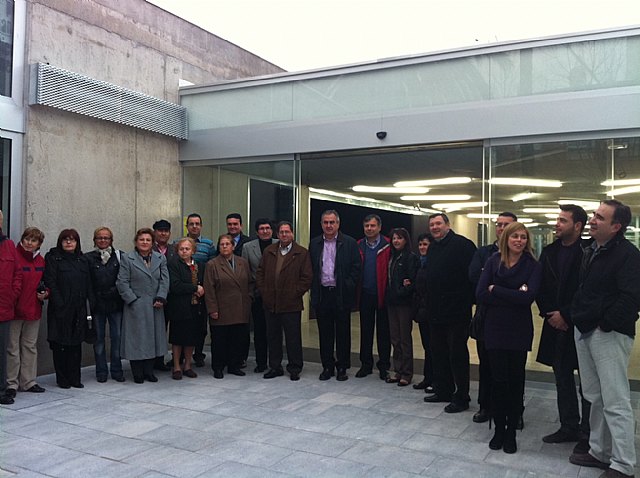 El delegado del Gobierno visita las obras del nuevo Centro Social del Rincón de Seca - 1, Foto 1