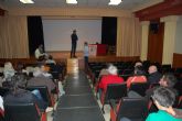 El alpinista Simón Elías da la conferencia 'Escaladas Pirenaicas en Familia' en Alguazas