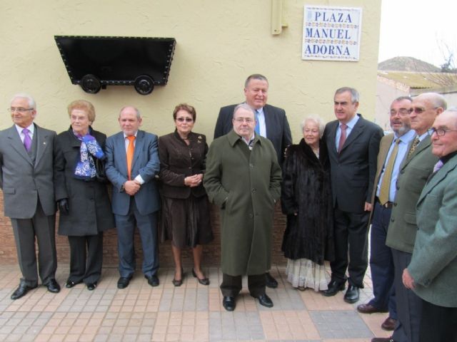 Inauguran en La Unión una plaza en honor al flamencólogo Manuel Adorna - 1, Foto 1