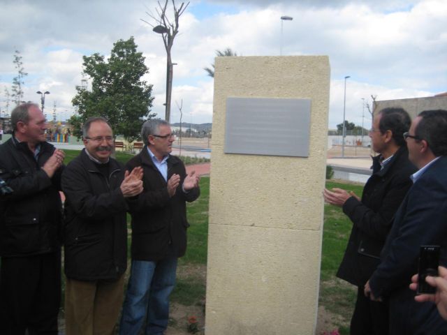 El Alcalde asiste a la inauguración de una nueva zona urbanizada en Cabezo de Torres - 1, Foto 1