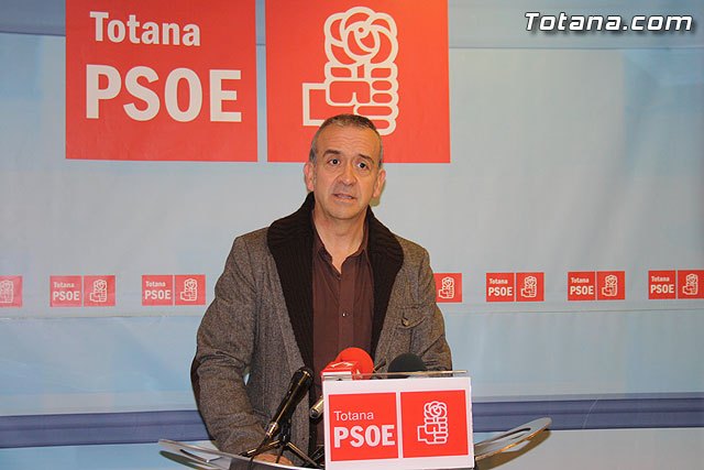 Rueda de prensa PSOE Totana sobre Pacto Social, Foto 1