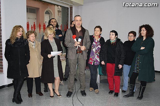 Manifiesto PSOE Totana. Día de la mujer, Foto 1