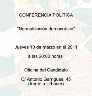 El PSOE de Totana inicia hoy el ciclo de conferencias políticas en la Oficina del Candidato, Foto 1