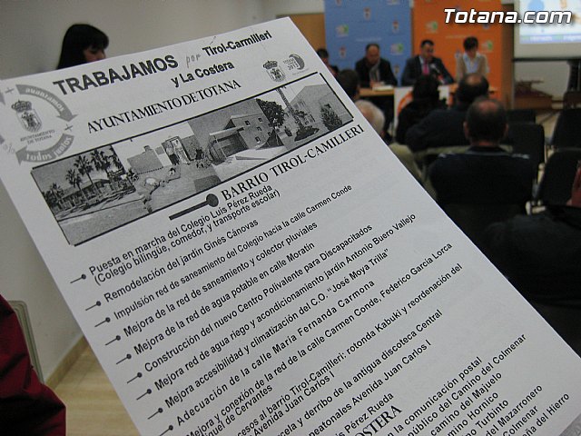 El equipo de Gobierno acerca las actuaciones municipales a los vecinos de la pedana de la Costera y los del barrio Tirol-Camilleri - 11