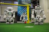 El equipo de robots de la Universidad de Murcia compite en el campeonato mediterrneo de ftbol
