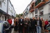 Valcrcel inaugura las obras de rehabilitacin del barrio de Los Almendros, que han permitido mejorar 151 viviendas
