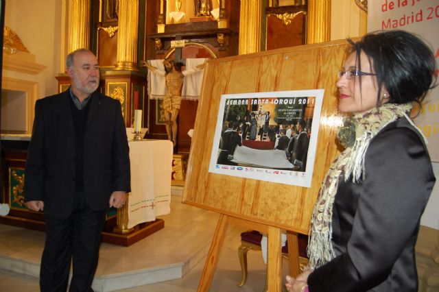 El Santísimo Cristo del Perdón, imagen del cartel de la Semana Santa de Lorquí - 1, Foto 1