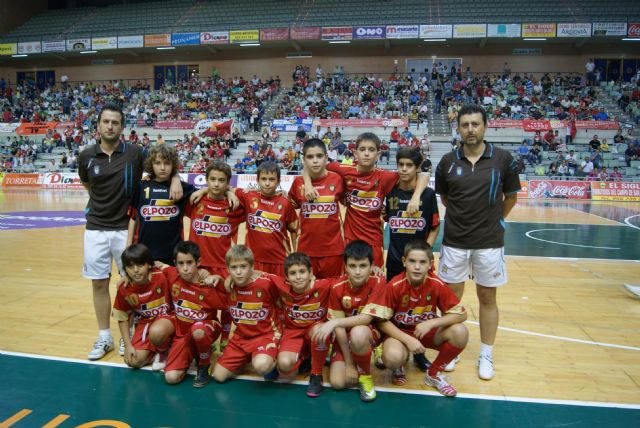 El equipo Alevín Aljucer ElPozo FS realizará una exhibición en el descanso ElPozo Murcia –Azkar Lugo - 1, Foto 1