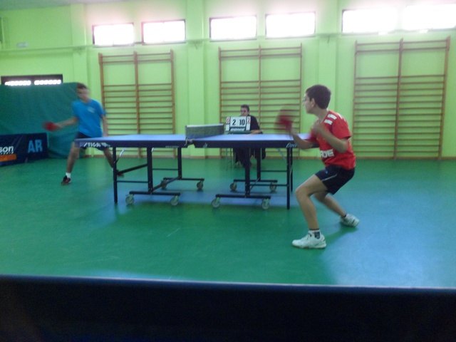 Tenis de mesa. División de honor autonómica. Victoria del Cade Totana en Mula, Foto 2