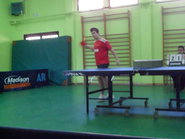 Tenis de mesa. División de honor autonómica. Victoria del Cade Totana en Mula, Foto 3
