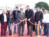 La pedana aguileña de Calabardina cuenta desde hoy con una nueva Pista Polideportiva