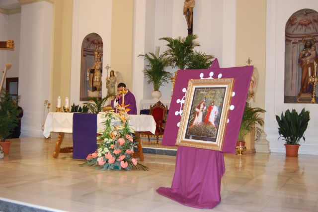 La Samaritana y Nuestro Padre Jesús del Pozo como protagonistas del cartel de Semana Santa en Alguazas - 1, Foto 1