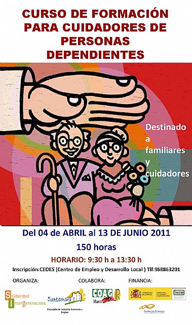 Ofertan un curso de formación gratuita para cuidadores de personas dependientes - 1, Foto 1