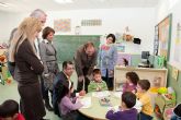 Sotoca visita el CEIP Infanta Leonor