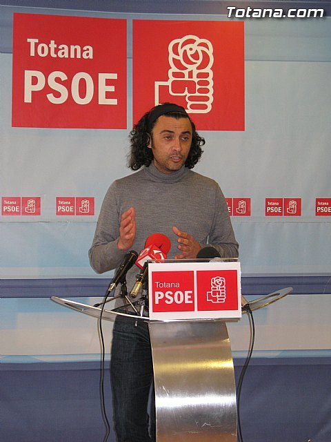Rueda de prensa PSOE Totana sobre Ciudad Alimentaria, Foto 2