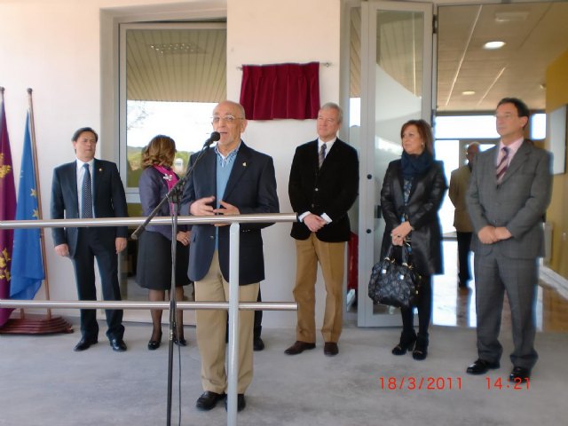 Amites-Totana asistió a la inauguración de la nueva sede de Amites en Bullas, Foto 1