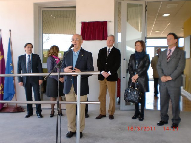 Amites-Totana asistió a la inauguración de la nueva sede de Amites en Bullas, Foto 1