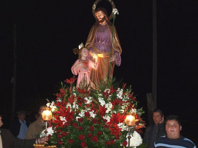 La procesión de San José despide las fiestas de la pedanía torreña de La Condomina - 1, Foto 1