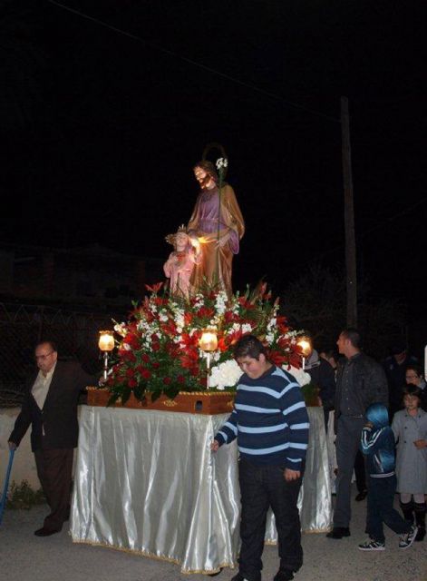 La procesión de San José despide las fiestas de la pedanía torreña de La Condomina - 2, Foto 2