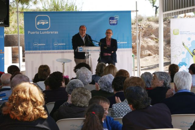 Acto del Partido Popular de Puerto Lumbreras y Huercal-Overa con los vecinos de Góñar - 2, Foto 2