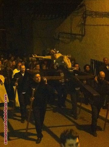 Va crucis penitencial organizado por la Hermandad de Jess en el Calvario y Santa Cena - 9
