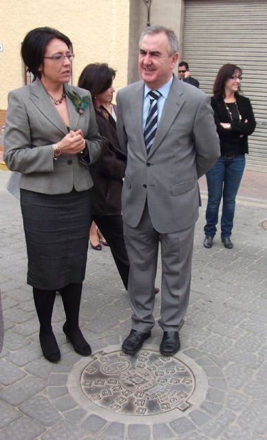 Inauguradas las obras de reforma de las calles Reloj y Mayor de Lorquí - 1, Foto 1