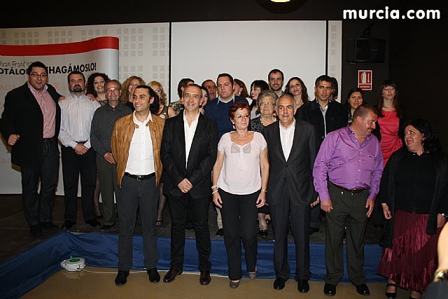 Juan Francisco Otlora filed his candidacy at a dinner meeting together with supporters and activists, Foto 1