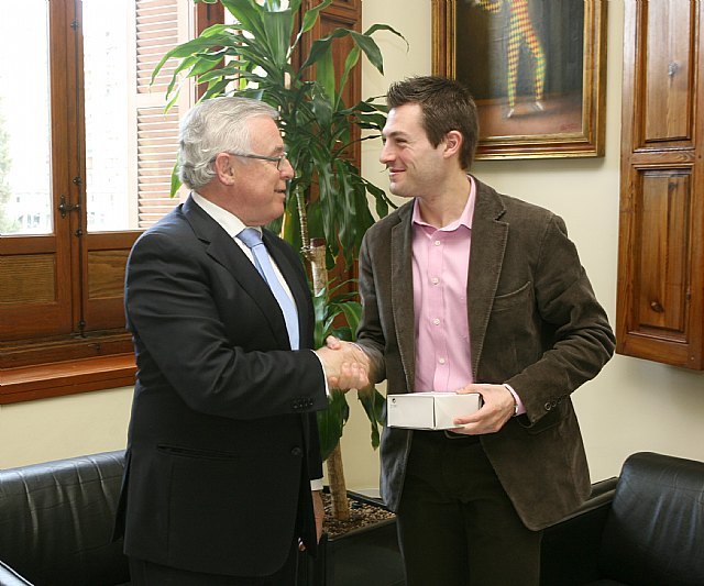 El rector de la UMU se entrevista con el candidato socialista de Cehegín - 2, Foto 2