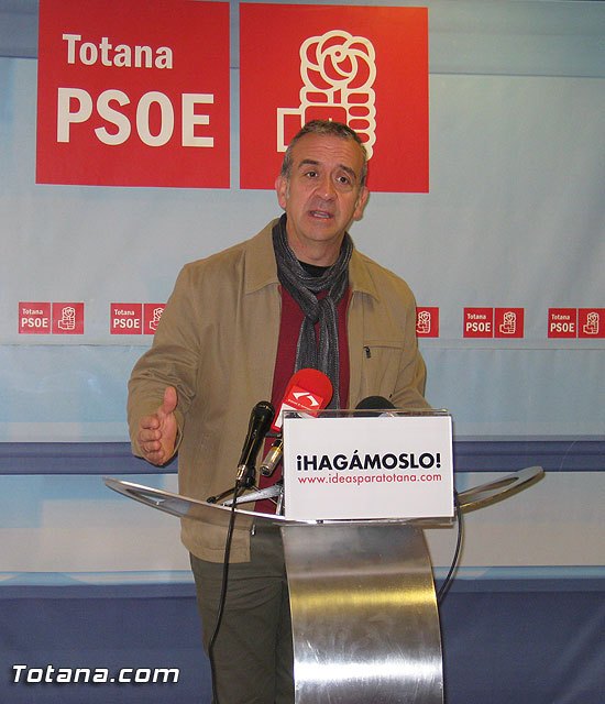 El PSOE exige a Ballesta la aprobación inmediata del Plan General referida al casco urbano de Totana, Foto 1